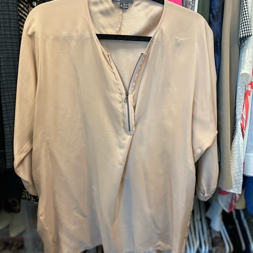 Vince size medium blouse very lightweight